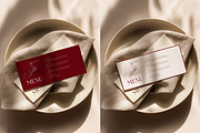 Neutral Duo Horizontal Menu Mockup, a Product Mockup by Serenefeeling (Thumbnail 2 of 6)