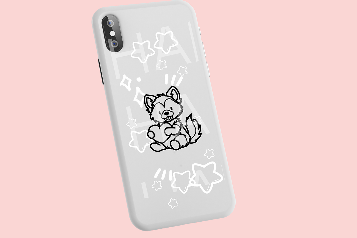 German Shepherd Procreate Stamps, a Brush Add-On by HalieKStudio (Photo 6 of 9)