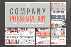 Company Profile Presentation, a Presentation Template by E-Type
