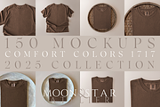 Comfort Colors 1717 Bundle, a Shirt Mockup by Moon and Star Atelier (Thumbnail 1 of 17)