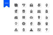Fast food Icons, a Duotone Icon by HacaStudio (Thumbnail 2 of 3)