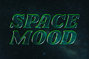Space Mood Glass Text Effect, a Plug-in Add-On by barsrsind (Thumbnail 1 of 2)