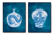 Chinese porcelain, a Pattern Graphic by Kate Demyanovska (Thumbnail 16 of 18)