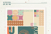 Abstract Geometric Posters, a Background Graphic by Collection by VY (Thumbnail 9 of 15)