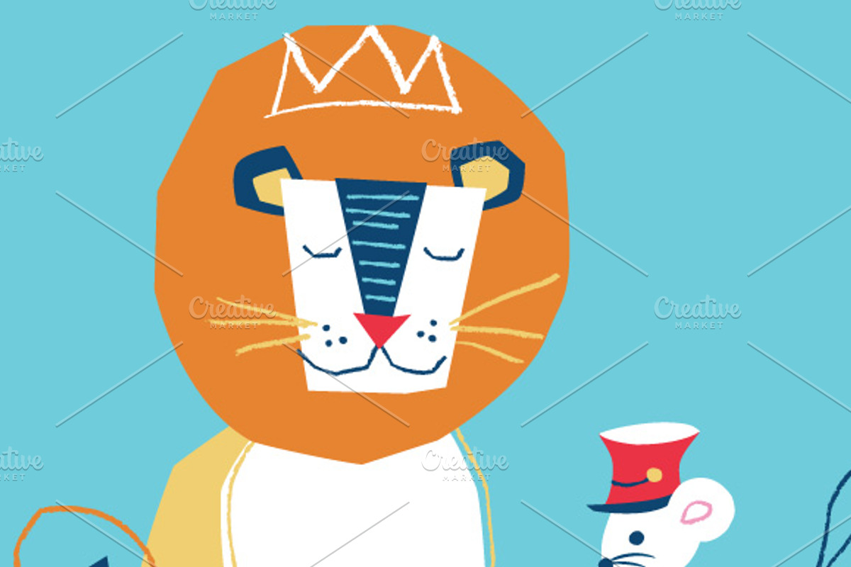 Life is a Circus: Clip Art (PNG), an Animal Illustration by Erica Hite (Photo 2 of 4)
