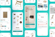 Buluh - Furniture Shop App UI Kit, a Templates & Theme by hiddemaru (Thumbnail 7 of 8)