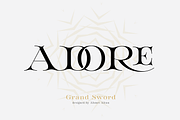 Grand Sword, a Serif Font by Ahmet Altun (Thumbnail 5 of 9)