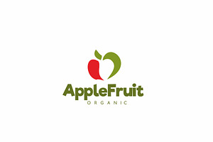 Apple Fruit - Logo Template
