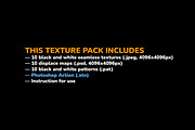 PRINTED PAPER SEAMLESS TEXTURE PACK, a Pattern Graphic by BORT GRAPHIC (Thumbnail 3 of 8)