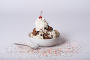 Ice cream sundae with cherry, a Food & Drink Photo by Ana Dee Photography (Thumbnail 2 of 2)