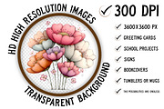Whimsical Floral Spring Clipart, an Illustration by Craft Nest (Thumbnail 2 of 11)