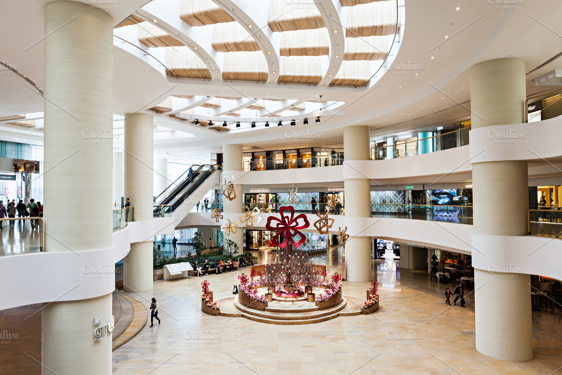 Shopping mall, a Photo by saiko3p