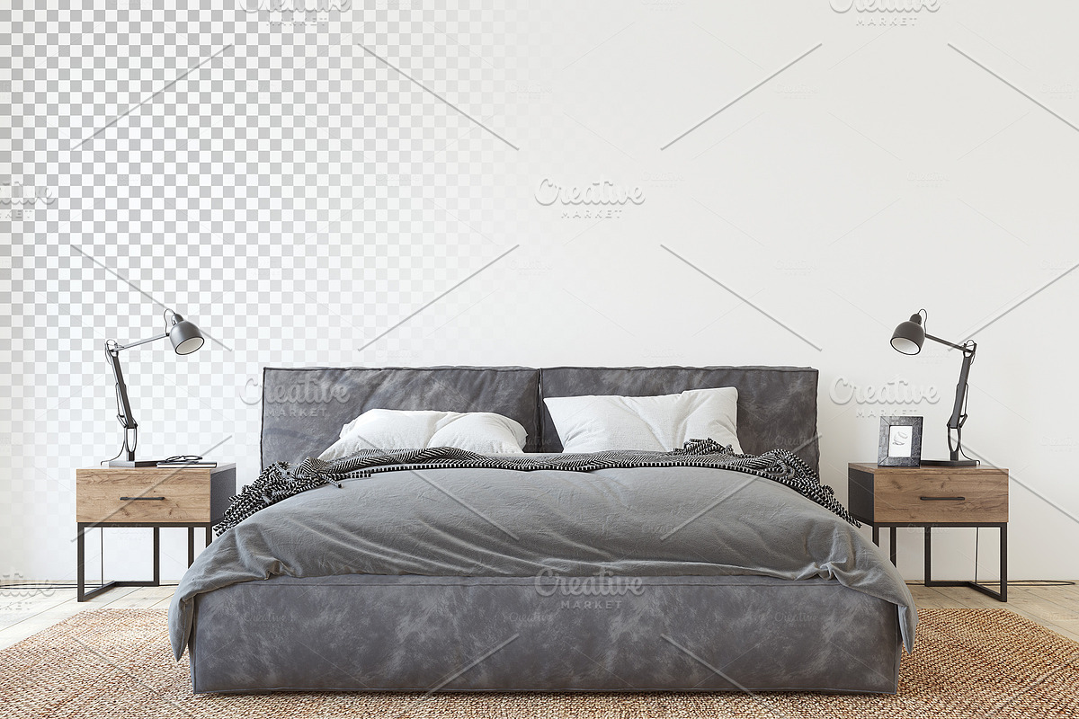 LOFT Wall&Frame Mockups, a Print Template by MyHomeMockups (Photo 9 of 12)