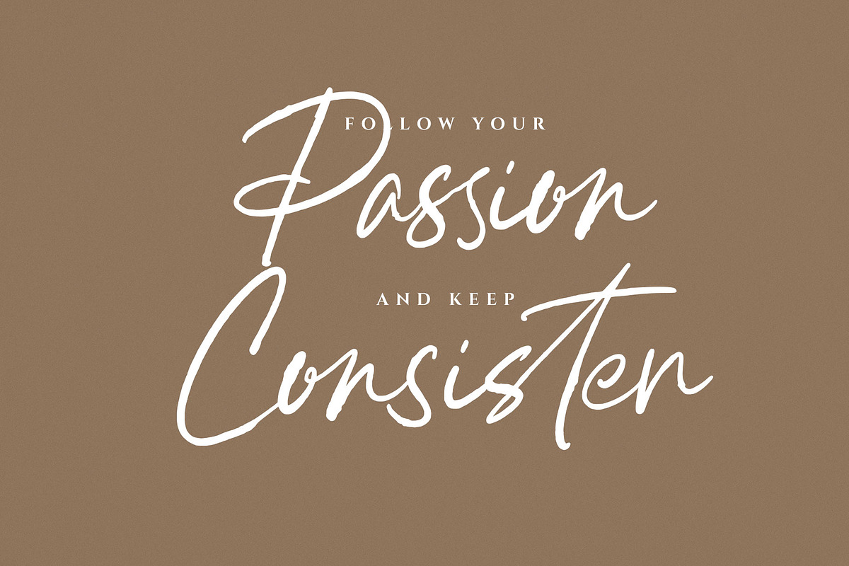 Blestiya Handwritten Script Font, a Handwritten Font by RantautypeStudio (Photo 8 of 17)