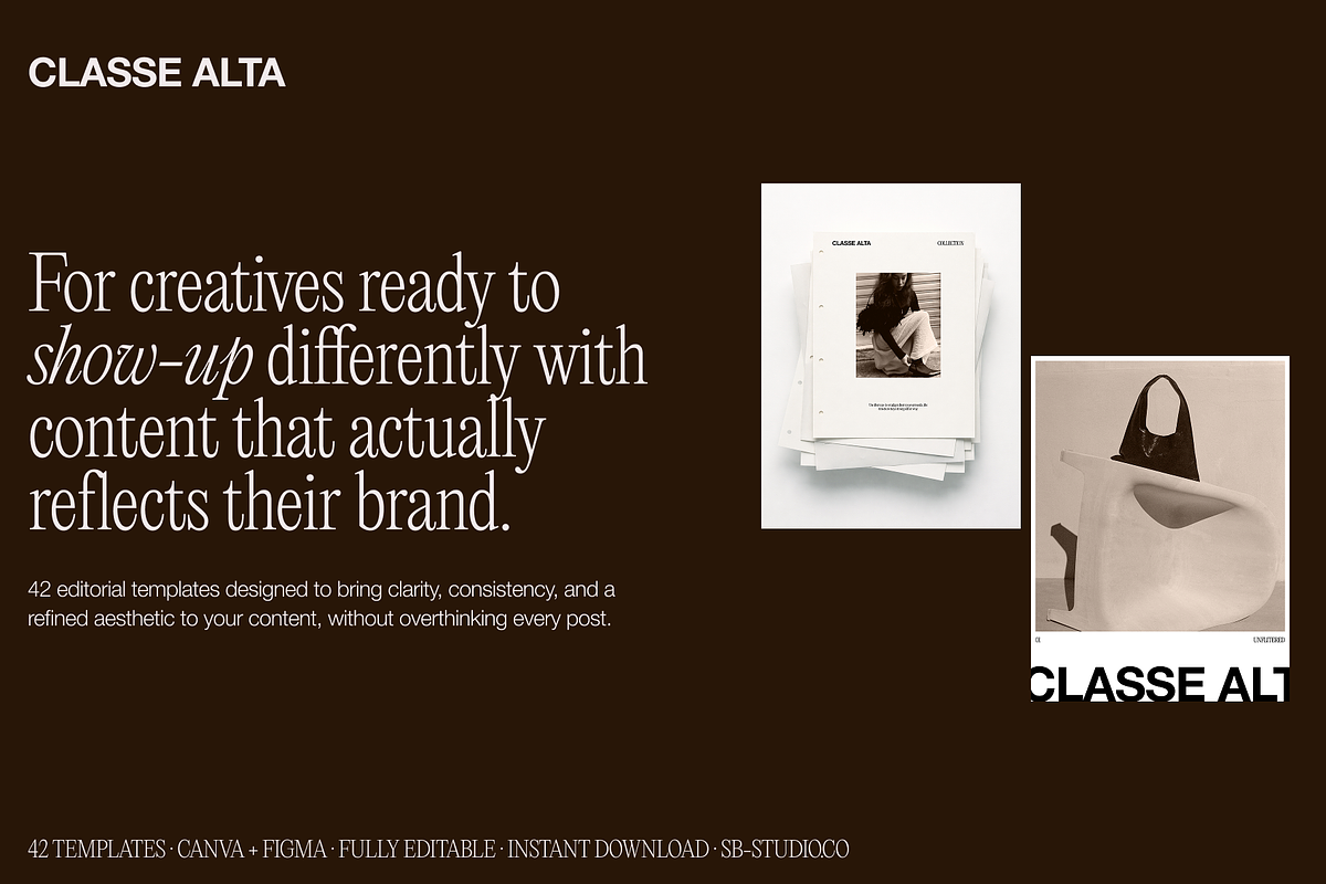 Classe Alta - Social Media Templates, a Social Media Template by S.B-Studio (Photo 2 of 7)
