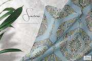 Mahika Damask Pattern & Motifs, a Pattern Graphic by Zeesi Design Garden (Thumbnail 8 of 11)