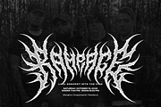 Shrivel | Black Metal Typeface, a Blackletter Font by Denustudios (Thumbnail 3 of 12)
