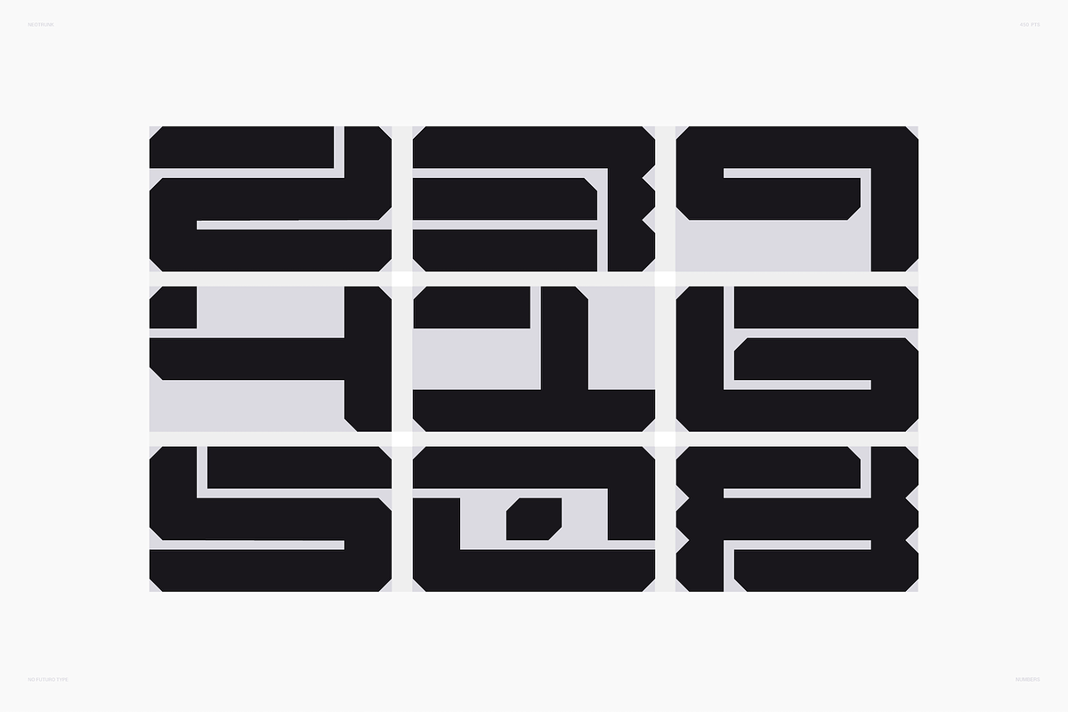 Neotrunk - Display, a Font by No Futuro Design (Photo 9 of 15)