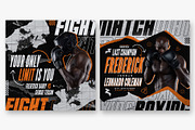5 Boxing Instagram Post Template, a Social Media Template by OnurDemircan (Thumbnail 4 of 4)