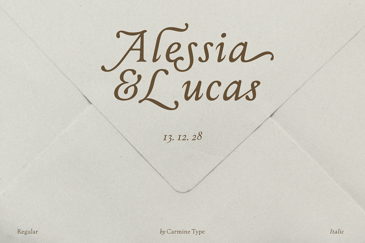 The Ashcombe Hall Oldstyle Serif, a Serif Font by CarmineType (Photo 24 of 24)