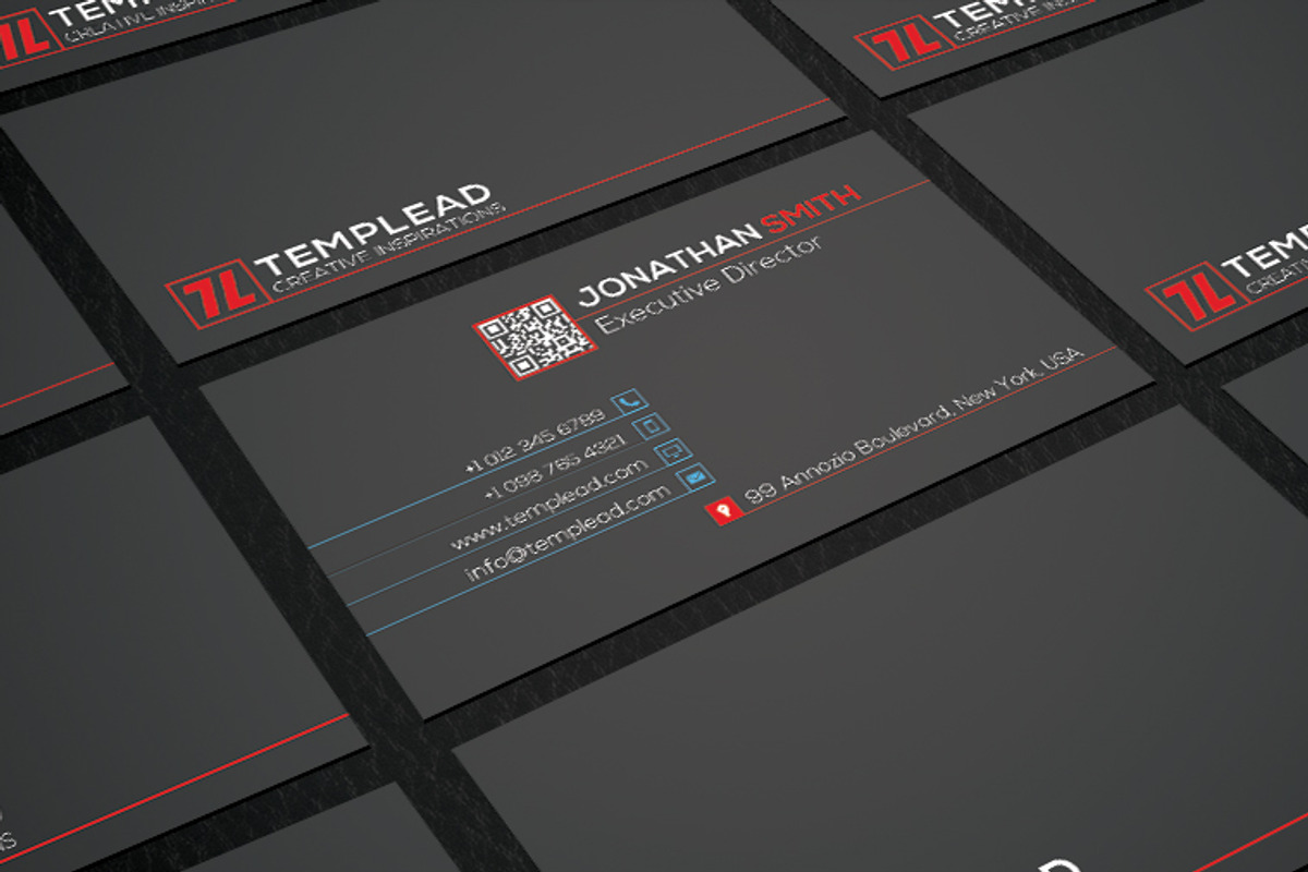 Corporate Business Card SE0317, a Card Template by annozio (Photo 3 of 3)