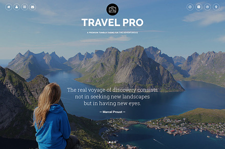 Travel Pro Tumblr Theme