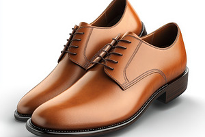 Elegant Brown Leather Oxford Shoes F, a Beauty & Fashion Photo by Pixeness Studio
