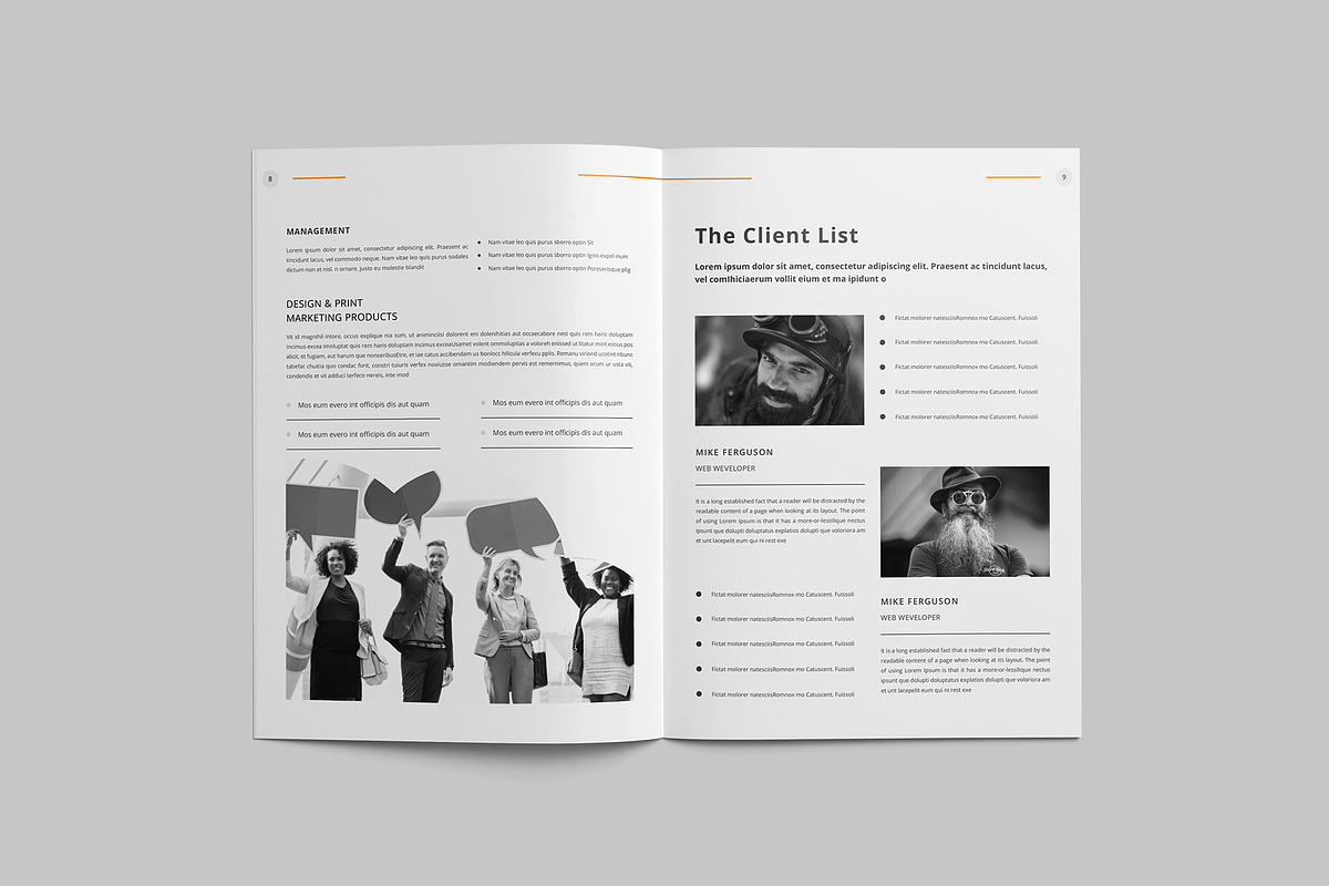 Corporate Brochure Bundle, a Brochure Template by Tanber Hossen (Photo 49 of 71)