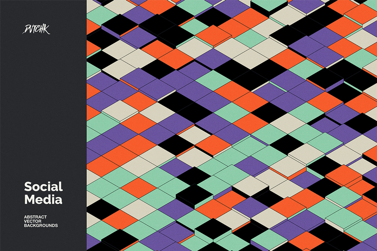 Social Media Vector Backgrounds V 02, a Background Graphic by dvtchk (Photo 2 of 10)