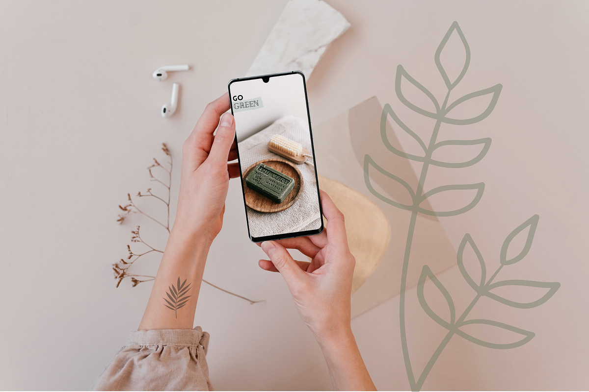 Aesthetic Green - CANVA templates preview 4