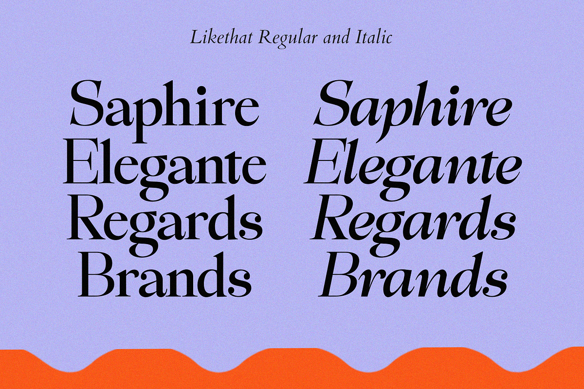 Likethat Font, a Serif Font by zeenesia (Photo 3 of 20)