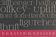 Pythagoras, a Serif Font by FactoryType Studio (Thumbnail 7 of 12)