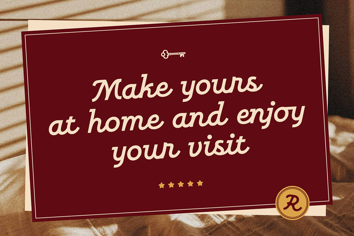 Alma Maison - Vintage Script Font, a Script Font by Typia Nesia (Photo 11 of 13)