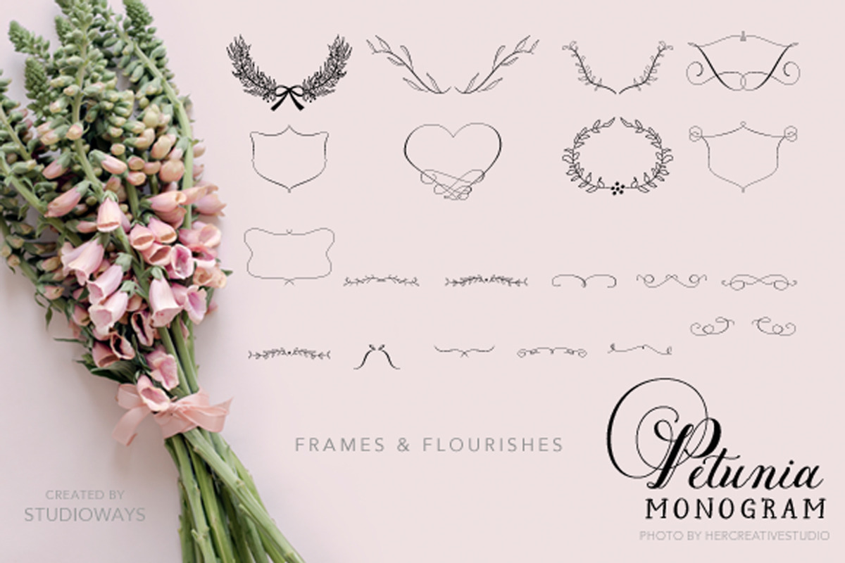 Petunia Monogram preview 5