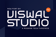 Gerad Nard - Modern Tech Font, a Sans Serif Font by Viswal Studio (Thumbnail 4 of 6)
