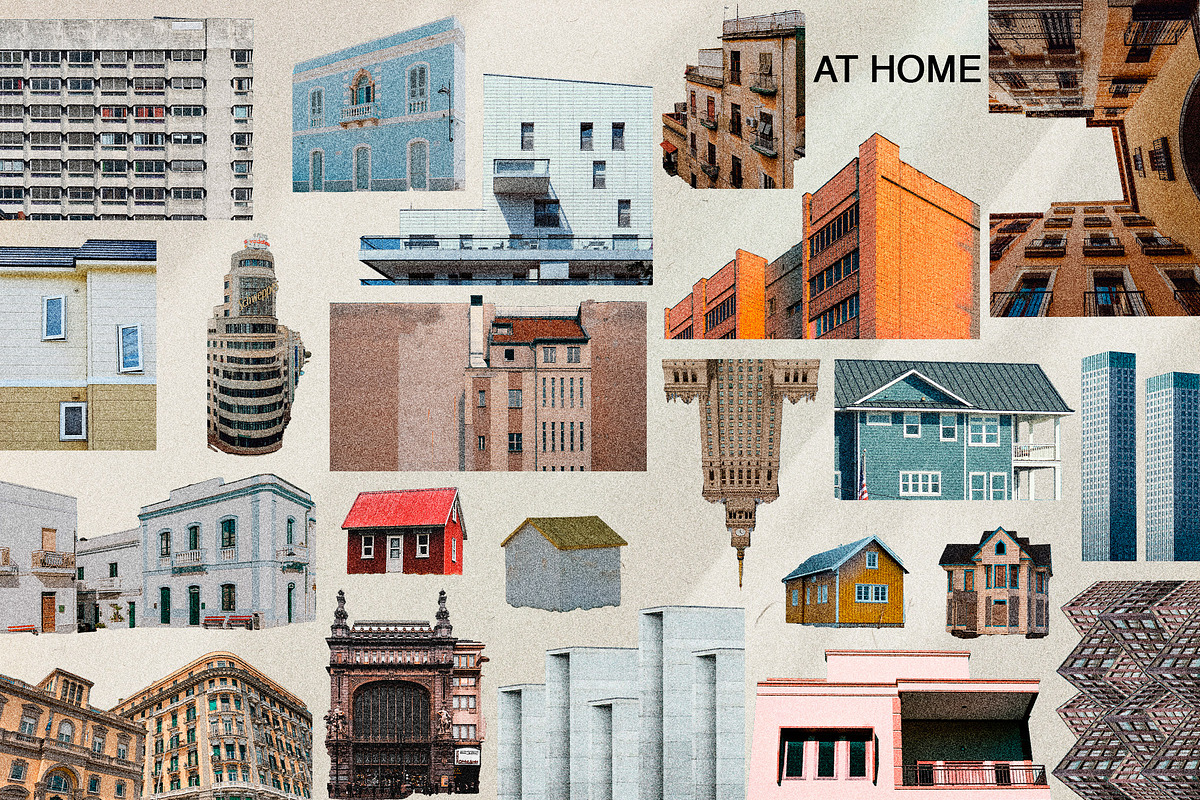 Сreative retro collages, an Object Graphic by Aleks.Flaks (Photo 3 of 18)
