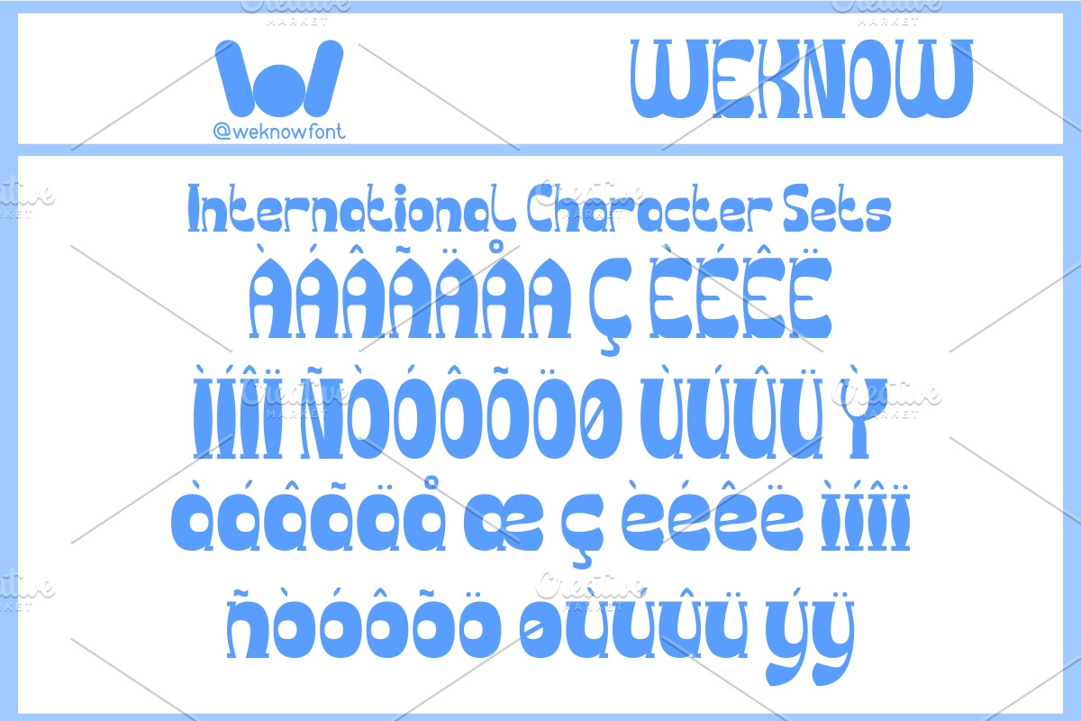 Groovy Funky Font, a Font by weknow (Photo 8 of 8)