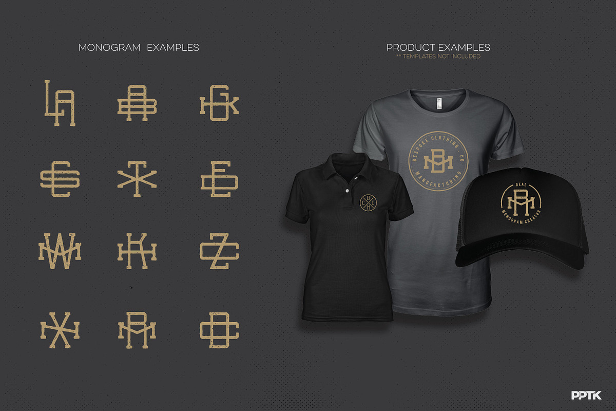 Monogram Creator Pack, a Branding & Logo Template by PrePress Toolkit (Photo 4 of 5)