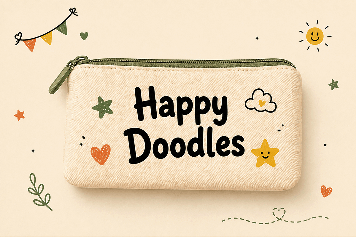 Doodle Day - Cute Handwritten Font, a Handwritten Font by overlaytemplates (Photo 3 of 5)
