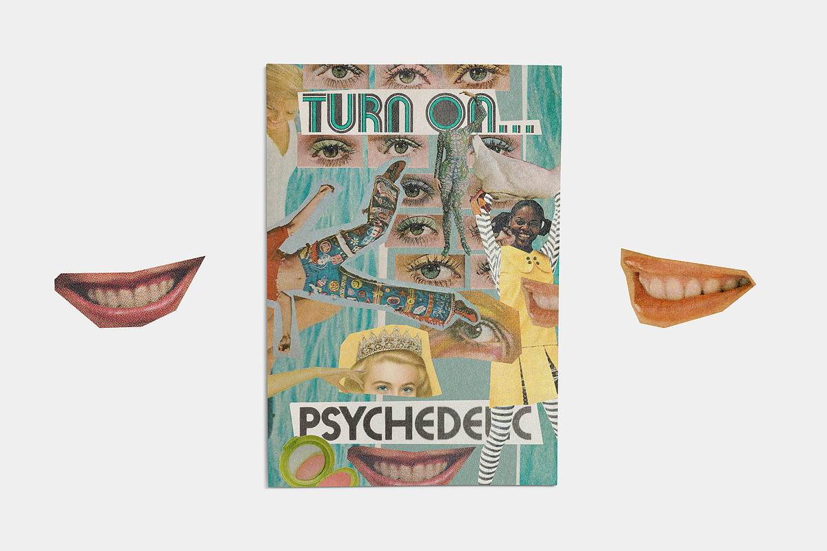 70s Retro Collage Kit / 230+ objects, an Object Graphic by Kaleriia (Photo 11 of 11)