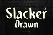 CS Slacker Drawn, a Sans Serif Font by Craft Supply Co. (Thumbnail 1 of 8)