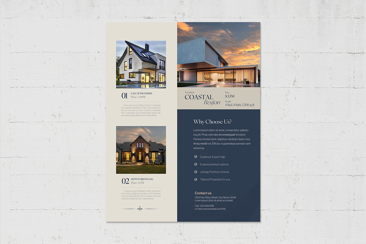 Property Listing Sheet Template, a Flyer Template by BrandPacks (Photo 3 of 5)