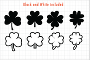 SVG Shamrock Clip Art, a Graphic by Digibonbons (Thumbnail 2 of 3)