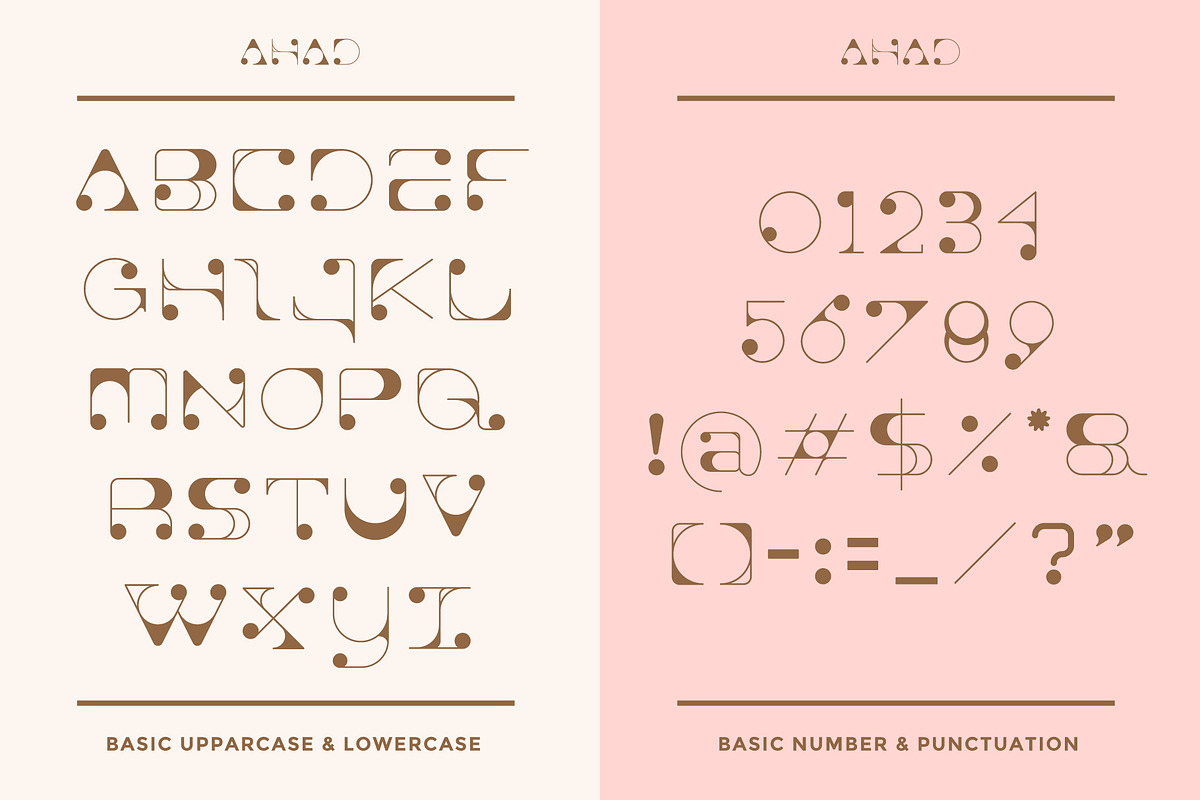 Ahad - modern, a Serif Font by Izalsye (Photo 5 of 5)