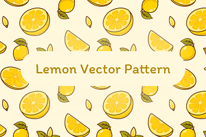 Lemon Seamless Pattern