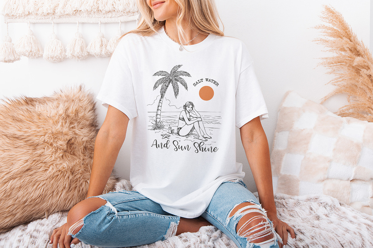 Salt Water And Sun Shine Png, an Illustration by SharpMarketplace (Photo 3 of 9)