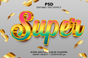 Luxury Gold 3d Psd Text Effect, a Brushes & More by bdrobin (Thumbnail 2 of 2)