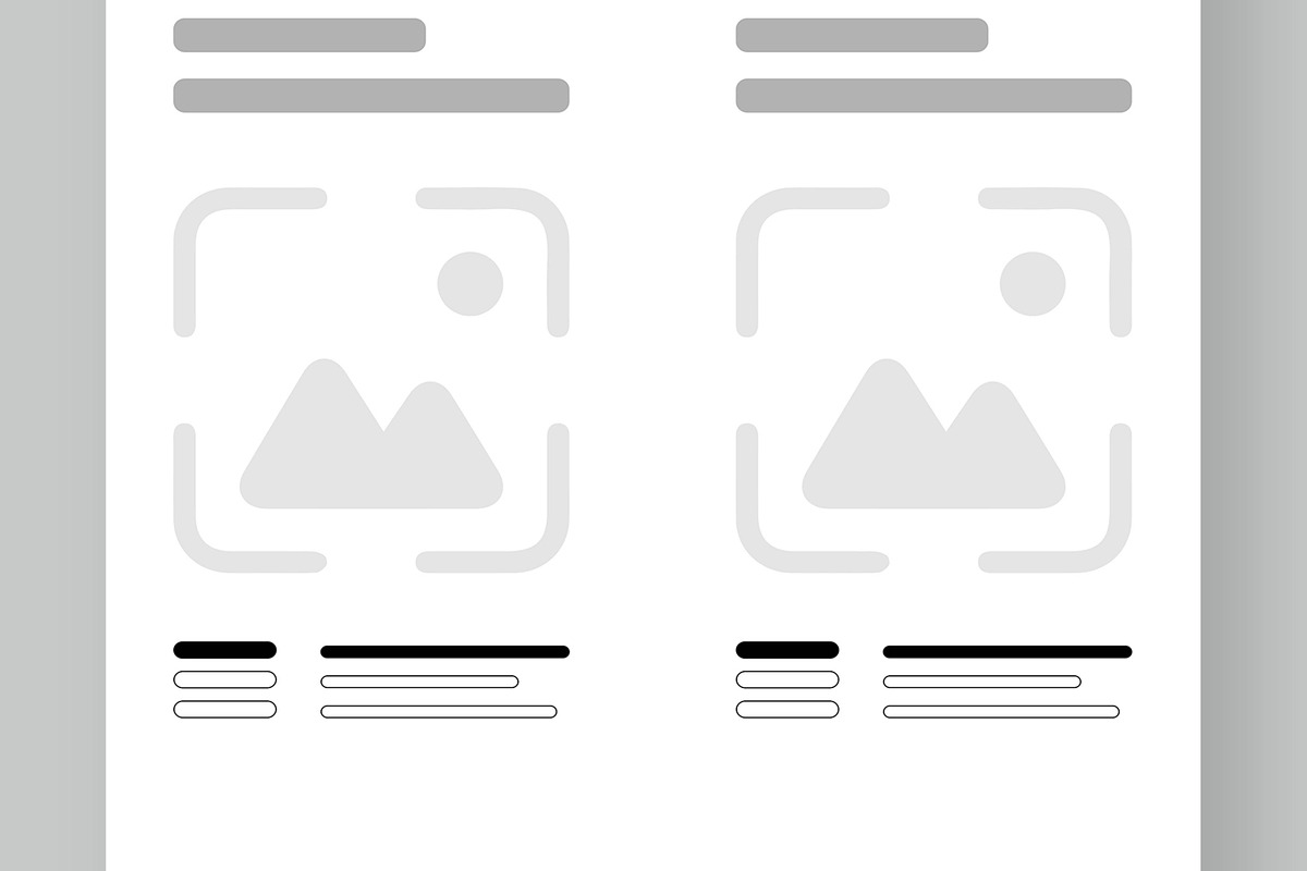 Website Wireframe Design, a Wireframe Template by CreativeShaper (Photo 4 of 6)