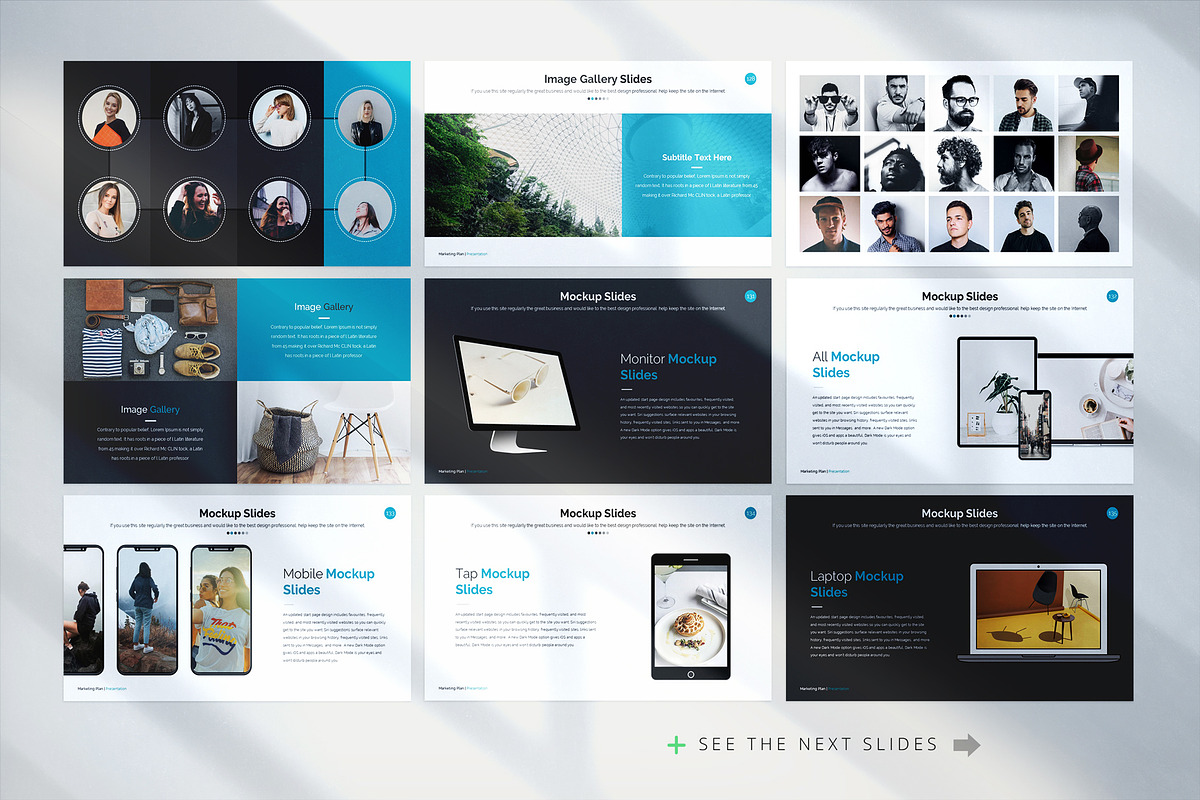 Marketing Plan Keynote Template, a Presentation Template by WhiteGraphic (Photo 19 of 22)