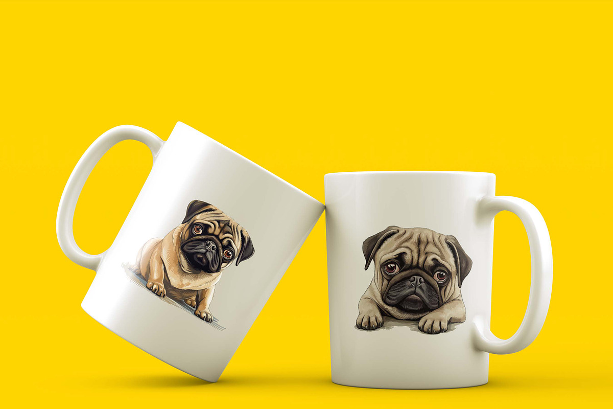 Toy Group Dogs Illustrations Clipart, an Animal Illustration by BrushstrokeArtGB (Photo 6 of 9)